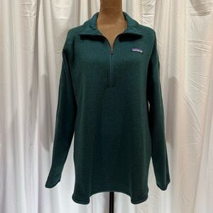 Patagonia Better Sweater 1/4 Zip Fleece - Size XL - Wine/Cranberry